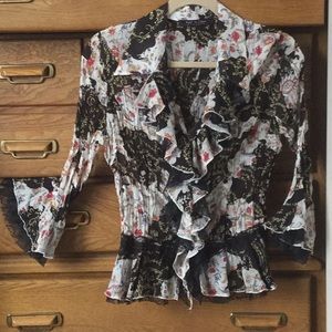 Violet and Claire button down blouse